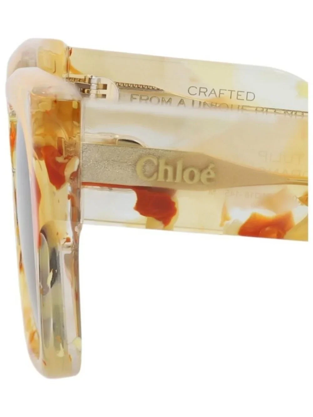 New Chloé Womens Square/Rectangle Bronze Bronze Brown Fashion Designer Sunglasse
